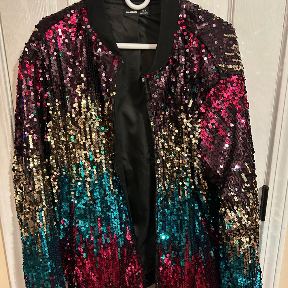 Sequin men’s Jacket - Multicolor
